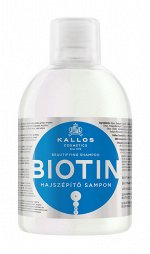 KJMN Шампунь с БИОТИНОМ против выпадения и для улучшения роста волос, 1000 ml
