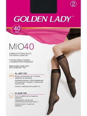 GOLDEN LADY Mio 40 Гольфы женские  2 пары