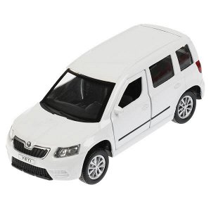 CRETAYETI-12DB12-MIX Машина металл HYUNDAI CRETA/SKODA YETI 12 см,двери,багаж, инерц, ассорт. Технопарк уп-12шт в кор.6уп