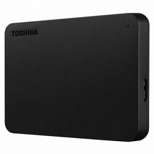 Внешний жесткий диск TOSHIBA Canvio Basics 2TB, 2.5", USB 3.0, черный, HDTB420EK3AA