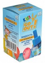 Жидкость фумигаторная от ком.45 ночей б/з детская