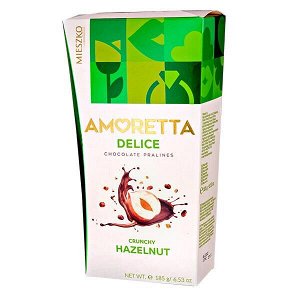 Конфеты MIESZKO AMORETTA DELICE Hazelnut 185 г