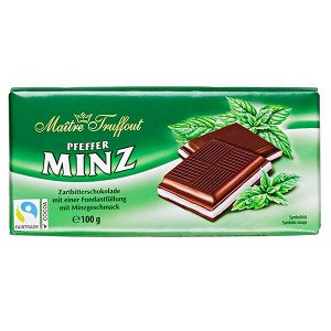 Шоколад MAITRE TRUFFOUT Pfeffer Minz 100 г