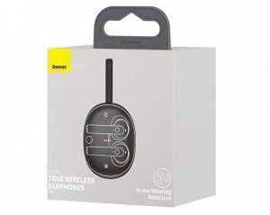 Bluetooth стереогарнитура Baseus W05 синяя (NGW05-03)