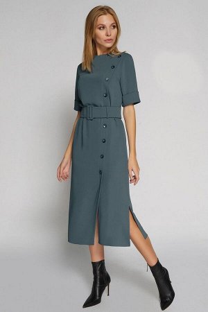 Платье / Bazalini 4016 серо-зеленый