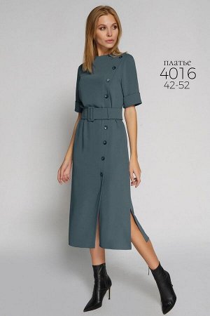 Платье / Bazalini 4016 серо-зеленый