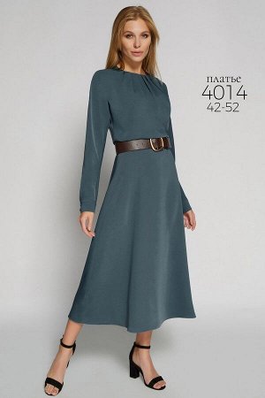 Платье / Bazalini 4014 серо-зеленый