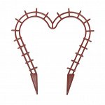 Шпалера, 29 ? 27 ? 0.3 см, пластик, цвет МИКС, «Сердечко»