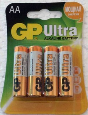 Батарейки GP LR 6 15AU Ultra к-т 4шт