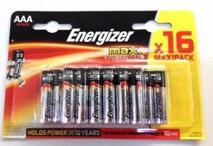Батарейки ENR Max E92/AAA BP 16