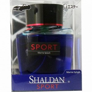 127764 "ST" "Shaldan SPORT" Освежитель воздуха (жидкий, для автомобиля, аромат "Морской всплеск"), 100 мл. 1/24