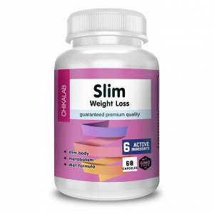 Витаминно-минеральный комплекс для контроля веса Slim Weight Loss Chikalab 60 кап.