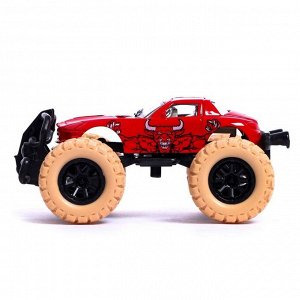 Джип металлический Monster Trucks, МИКС