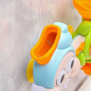 Набор игрушек для ванны «Черепашка - мельница», на присоске