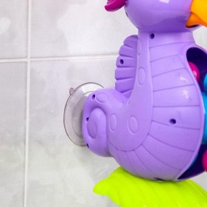 Набор игрушек для ванны «Мельница. Морской конёк», на присоске