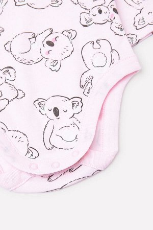 Crockid Полукомбинезон(Осень-Зима)+baby (забавные коалы на нежно-розовом)