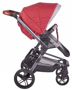 Коляска модульная 2в1 Zuma Duo Comfort ZDC-11 Рубиновый