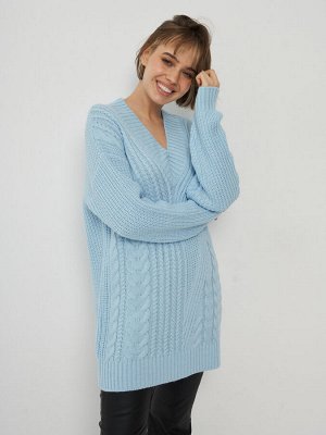 Туника женская 7222-40107   14-4317 холодный голубой