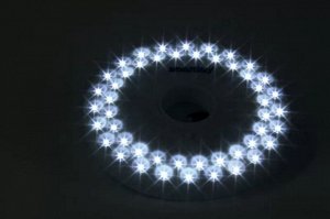 Светодиодный фонарь 48 LED с карабином для подвешивания Smartbuy 3AA, белый (SBF-8254-W)