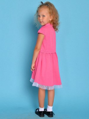 Платье для девочки OP887 розовый