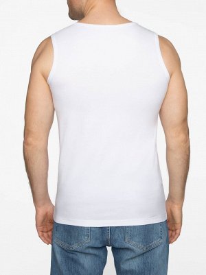 Майка. Цвет: white