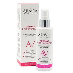 "ARAVIA Laboratories" Очищающее мицеллярное молочко для демакияжа Micellar Make-up Remover, 150 мл/12