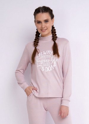 Комплект. Цвет: розовый/св.серый