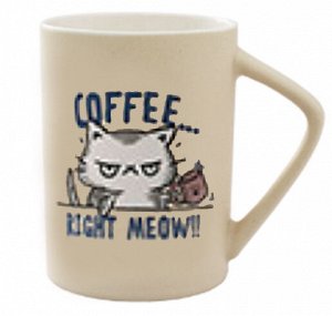 Кружка "Coffee right meow!!" 410мл, в п.у. KRJYD926 ВЭД