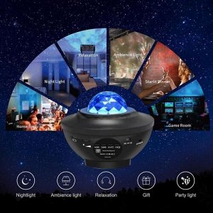 Светодиодный звездный проектор Starry Projector Light