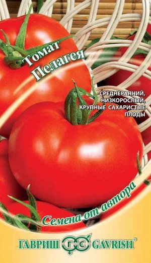 Томат Пелагея низкор, раннеспелый, красный, крупнопл 0,1гр Гавриш/ЦВ