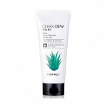 Крем-пенка для умывания с экстрактом Алоэ Вера Aloe Clean Dew Seed Foam Cleanser