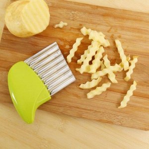 Фигурный нож для нарезки картофеля/Резак для картофеля фри/чипсов