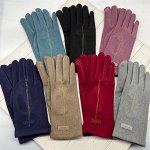Перчатки женские трикотажные одинарные