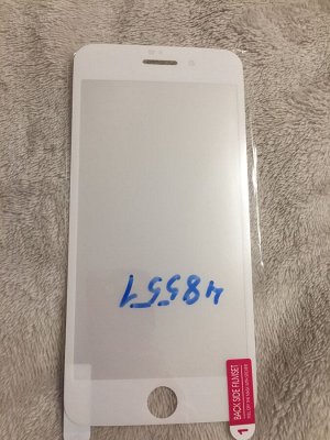 Защитное стекло iPhone 6/6S Plus Nano белое, 0.1 mm