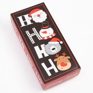 Набор новогодних женских носков KAFTAN "Merry Xmas" размер 36-40 (23-25 см), 5 пар