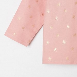Пижама детская (рубашка, брюки) KAFTAN "Одуванчики", розовый