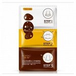 3-х ступенчатая маска от черных точек и акне для т-зоны на основе вулканической грязи
