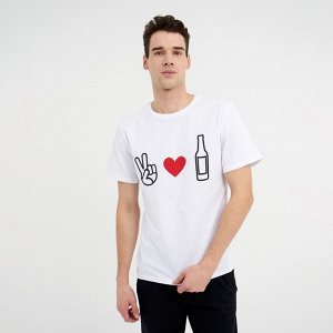 Футболка мужская KAFTAN "Love beer"