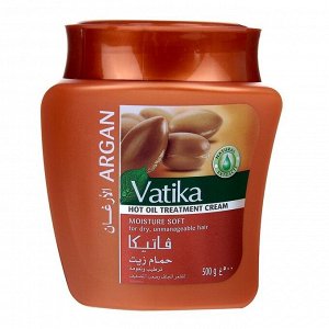 Маска для волос Dabur Vatika Argan мягкое увлажнение, 500 г