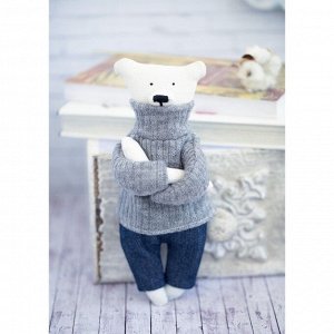 Мягкая игрушка «Домашний медведь Кристиан», набор для шитья, 21 x 0.5 x 29.7 см
