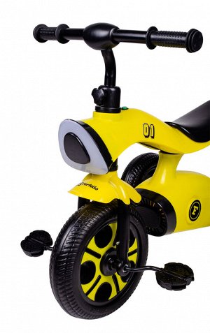 Детский трехколесный велосипед (2022) Farfello S-1201 Желтый S-1201