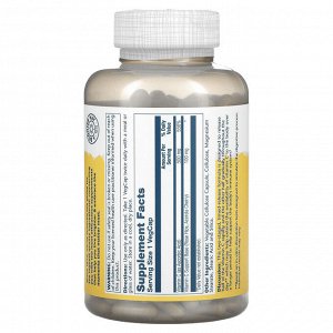 Solaray, Витамин C с замедленным высвобождением, с шиповником и ацеролой, 500 мг, 250 растительных капсул