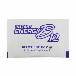 Now Foods, Instant Energy B12, 2,000 mcg, 75 Packets, 2.65 oz (75 g)