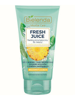 BIELENDA FRESH JUICE Скраб Энзимный 150гр придающий блеск, Ананас /12шт/