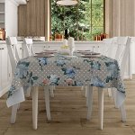 Скатерть рогожка 145х110 &quot;Mia Cara&quot; рис 30389-1 Красотка