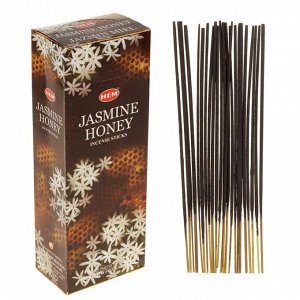 Благовония "HEM" 20 палочек угольные jasmine honey