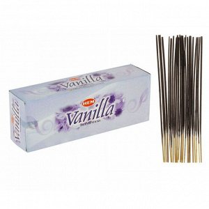 Благовония "HEM" 20 палочек угольные vanilla