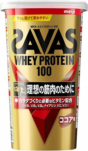 MEIJI Savas Whey Protein - протеин со вкусом какао