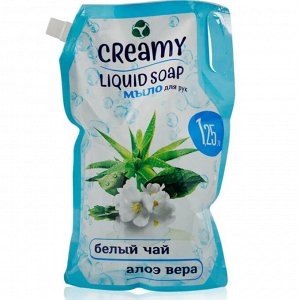 Creamy мыло жидДой-пкБелЧайИАлВера1250мл
