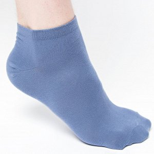 Nature Socks 2004 Носки мужские укороченные голубого цвета с низкой посадкой